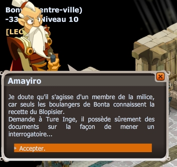 quête Le décès de Rimaraf dofus