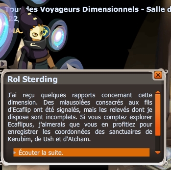 quête Sanctuaire de famille dofus