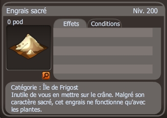 engrais sacré dofus