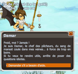 Pêche en eaux gelées dofus