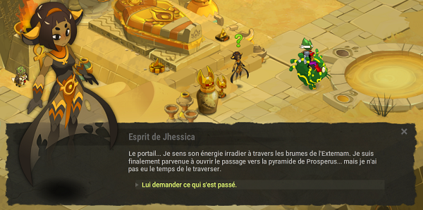 quête le secret de la pyramide dofus