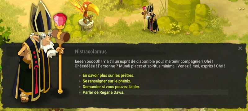 quête Trempette dans un verre d'eau dofus