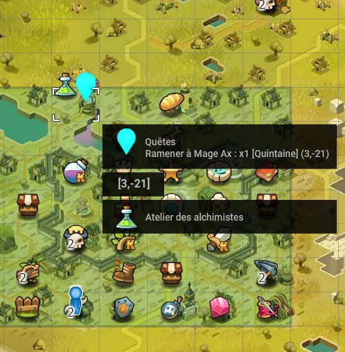 quête Golémancien dofus