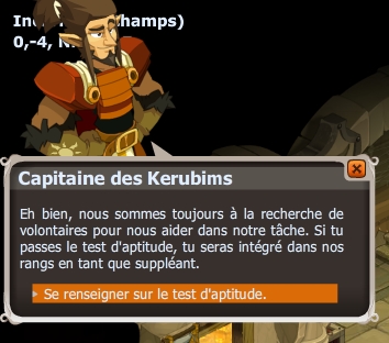 quête Mise à l'épreuve dofus