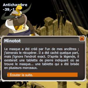 quête Le trésor de Totankama dofus