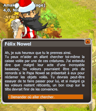 quete Joyeux Nowel dofus