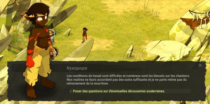 quête La mémoire en lambeaux dofus