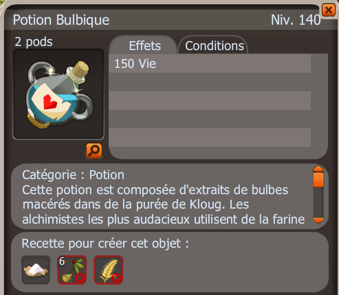 La potion bulbique