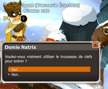 Porte Klime trésor dofus