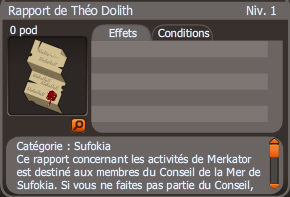 Prise de notes dofus