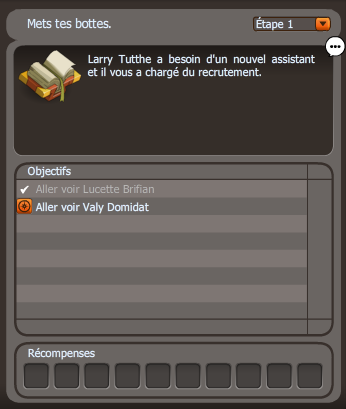 quête Une blague vaseuse dofus