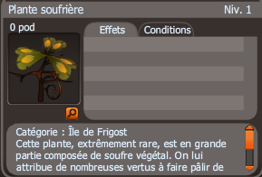 plante soufrière dofus