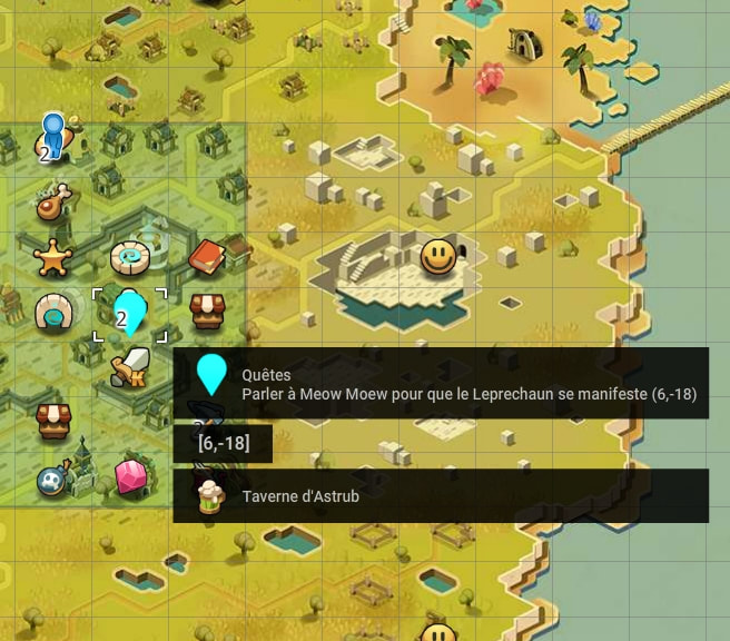 quête Au petit malheur la chance dofus