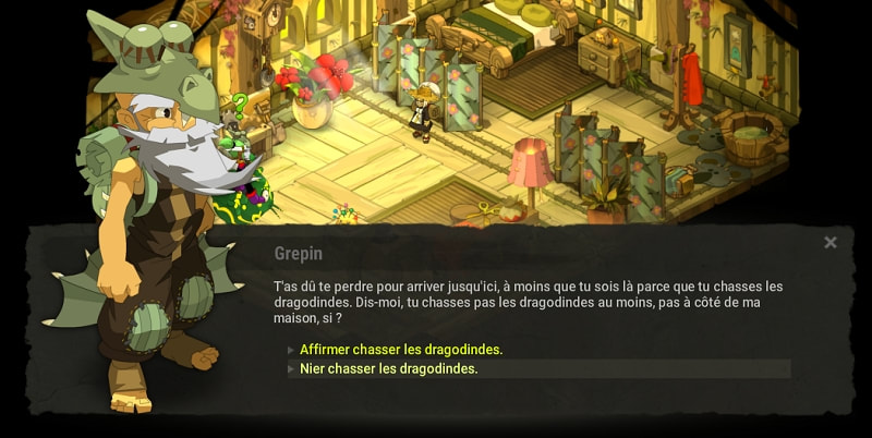 quête Esprit es-tu là dofus