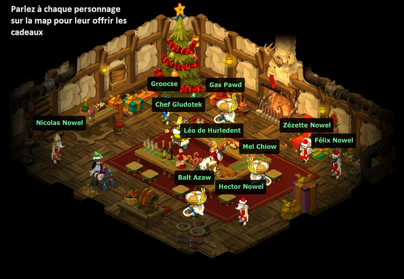 quête Groocse vous souhaite un Joyeux Nowel dofus