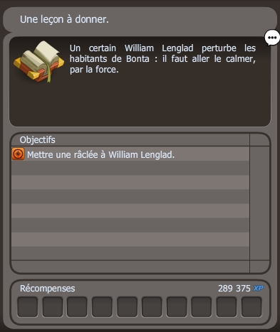 Ras le bol de Lenglad dofus