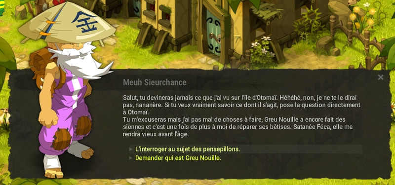 quête Pense-bête dofus