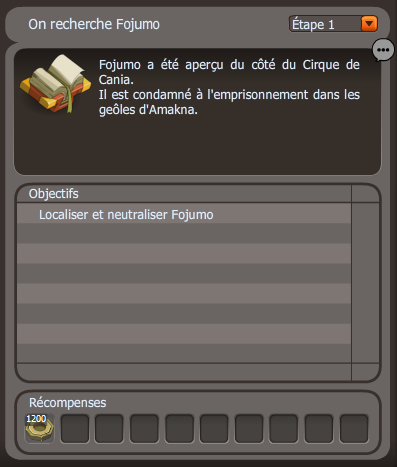 On recherche Fojumo dofus