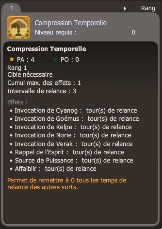 compression temporelle