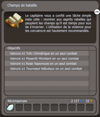 Champs de bataille dofus