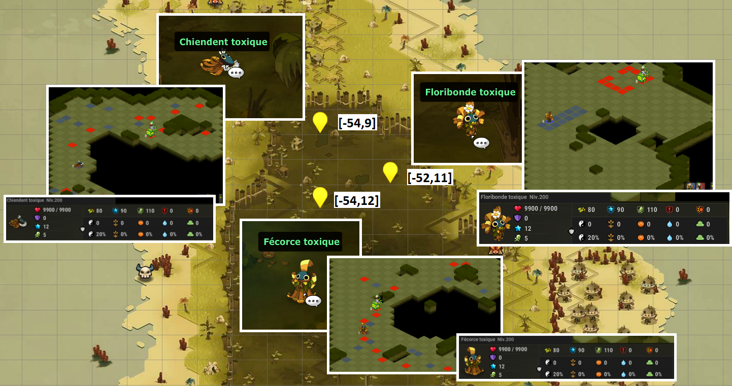 quête Le piège se referme dofus