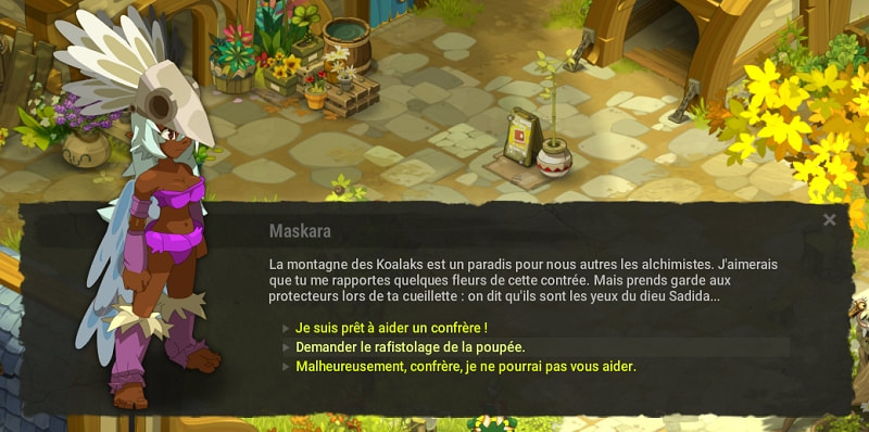 quête Ambition ambigüe dofus