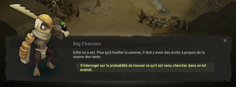 quête Le vent se lève