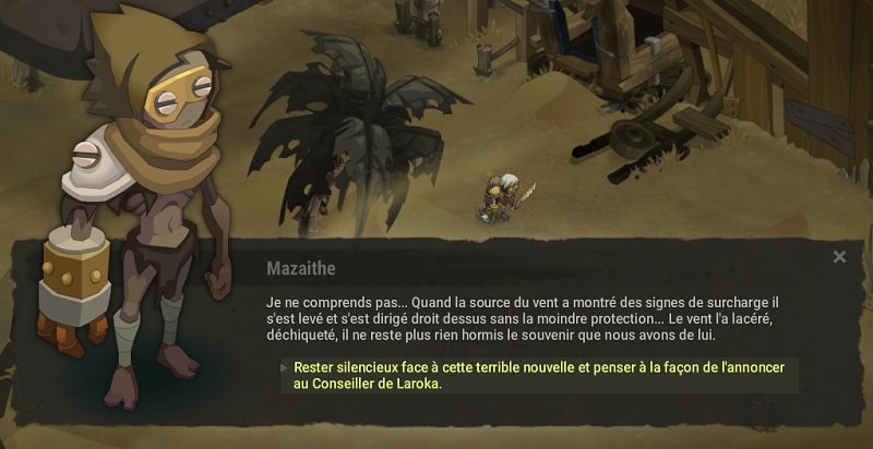 quête le vent se lève dofus