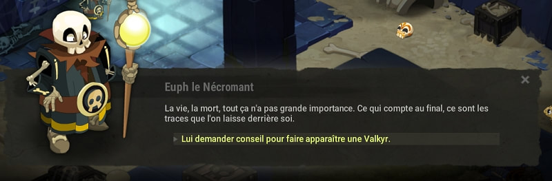 quête au delà de la gloire dofus