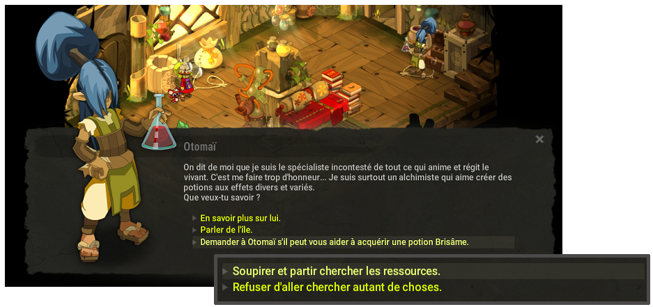 quête au delà de la gloire dofus