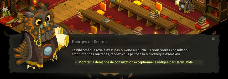 quête au delà de la gloire dofus