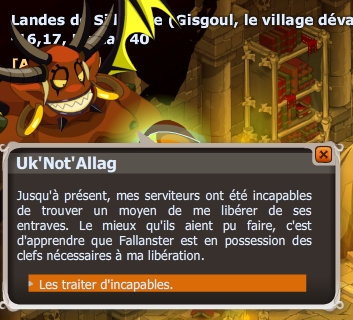 Les clefs du malheur dofus