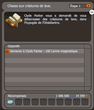 quête Une mine patibulaire dofus