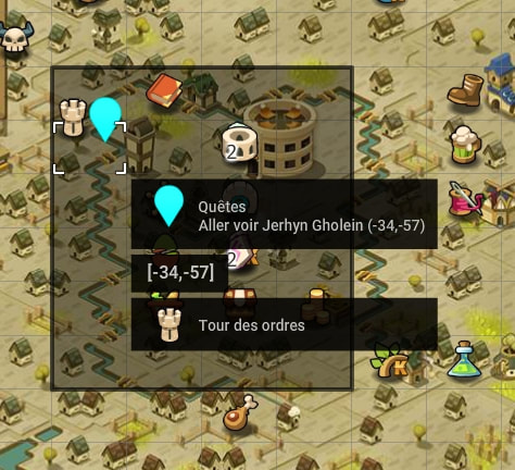 quête La tactique des gens d'armes dofus