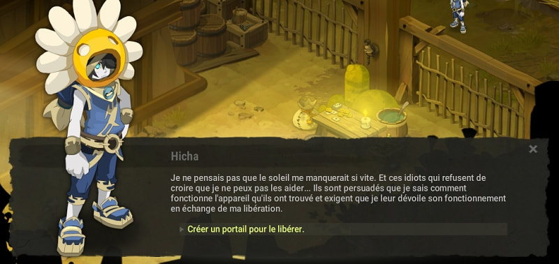 quête Un rayon de soleil dofus