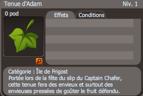 tenue d'adam dofus