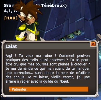 Depuis l'enfer dofus