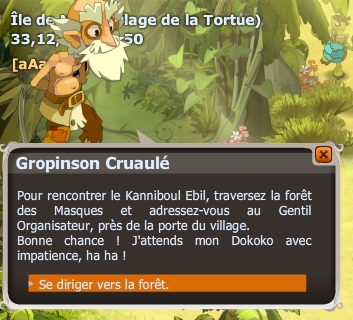 quete Un indigeste chez les indigènes dofus