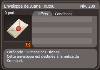 enveloppe de juane toutou