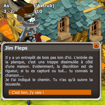 quete Le dur labeur de Sram dofus