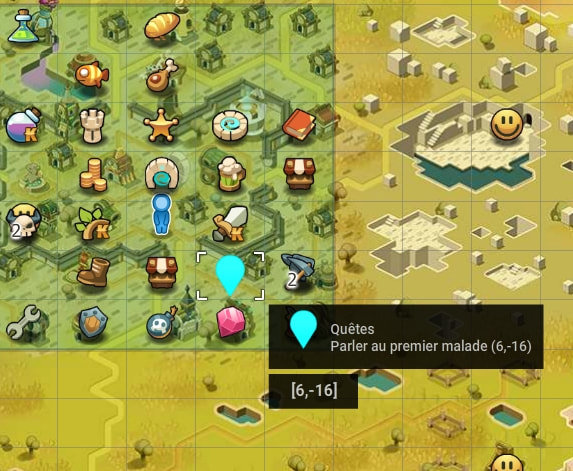 quête Piques de solution dofus