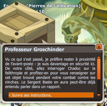 quête L'As du Volans dofus