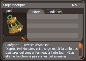 cage magique dofus