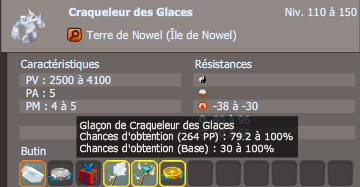 glaçon de craqueleur des glaces