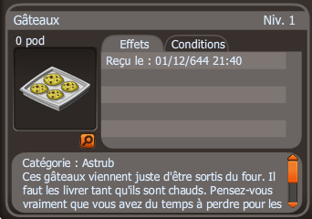 gâteaux dofus