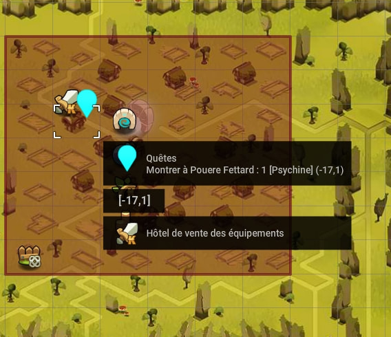 quête La mémoire en lambeaux dofus