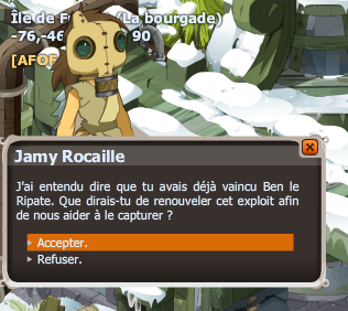 quete Piwates des sept mers et demies dofus