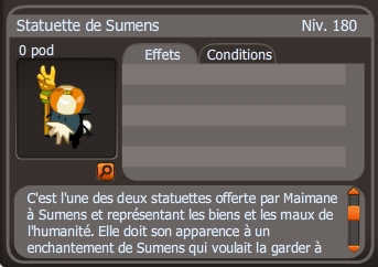 statuette de sumens