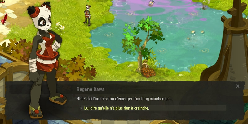 quête Trempette dans un verre d'eau dofus