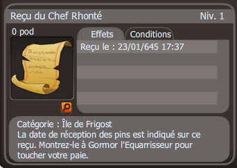 recu du chef rhonté